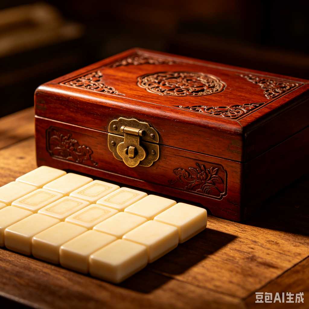 special color mahjong set gift